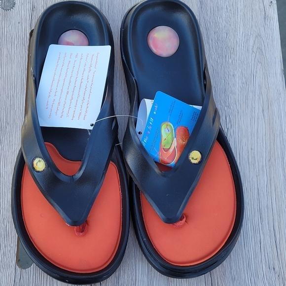 Men's Hawaiian Jellys Slide Flip Flop Thong Flat Sandals Sz 12 - Picture 8 of 15